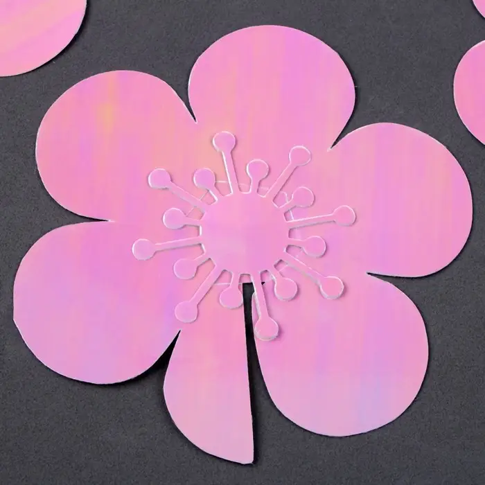 Топпер для торта «Цветы», розовый Топпер для торта «Цветы», розовый