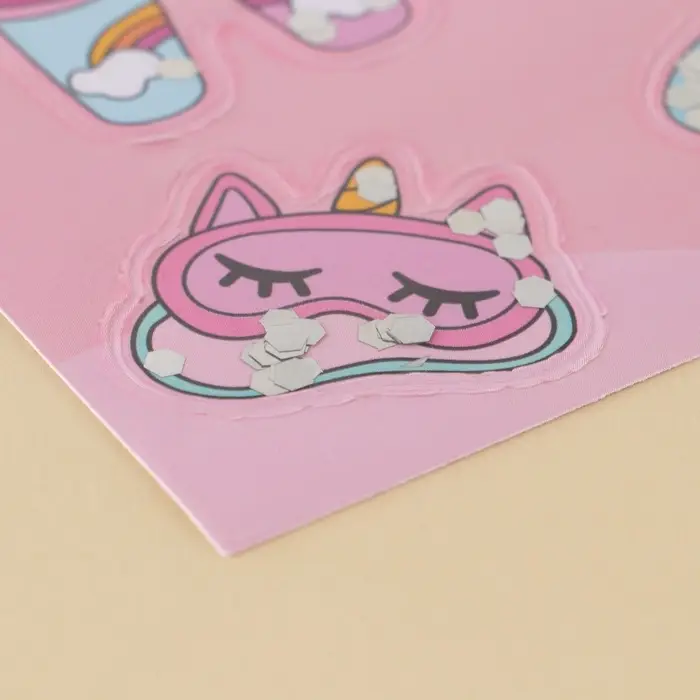 Наклейка-шейкер «Розовые облака», 14×21 см