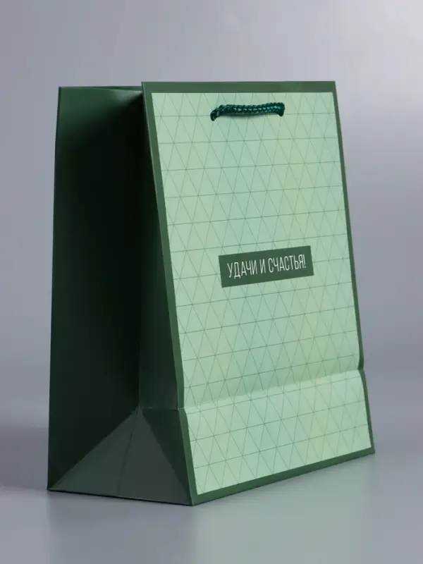 Пакет подарочный "Минимализм в деталях" ламинированный 18 х 22,3 х 10 см