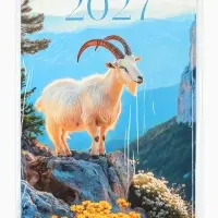 Календарь 2027 перекидной на ригеле А3 &laquo;Фотореалистичный&raquo;