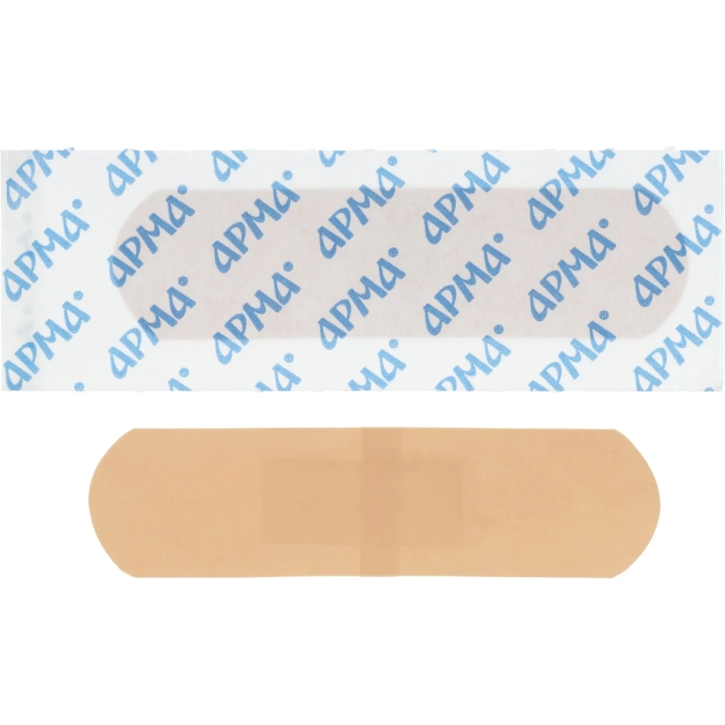 Лейкопластырь бакт,19х72мм полимер.телесный ПЭ,100шт/уп,АРМА