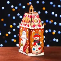 Подарочная коробка«Пряничный» 14.6×8.2×32 см