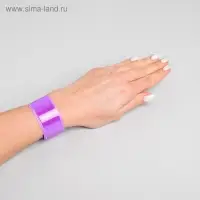 Браслет светоотражающий, 22 см, МИКС