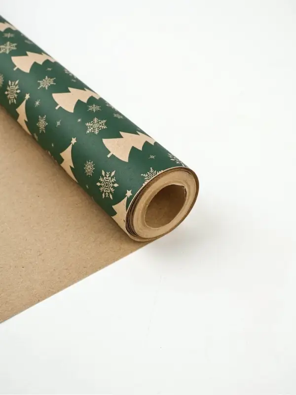 Набор упаковочной бумаги &laquo;Зимняя история&raquo;, рулон