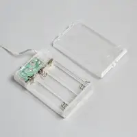 Гирлянда &laquo;Конский хвост&raquo; 10 нитей по 1 м, IP20, серебристая нить, 100 LED, 2 режима, от батареек АА&times;3, свечение мульти