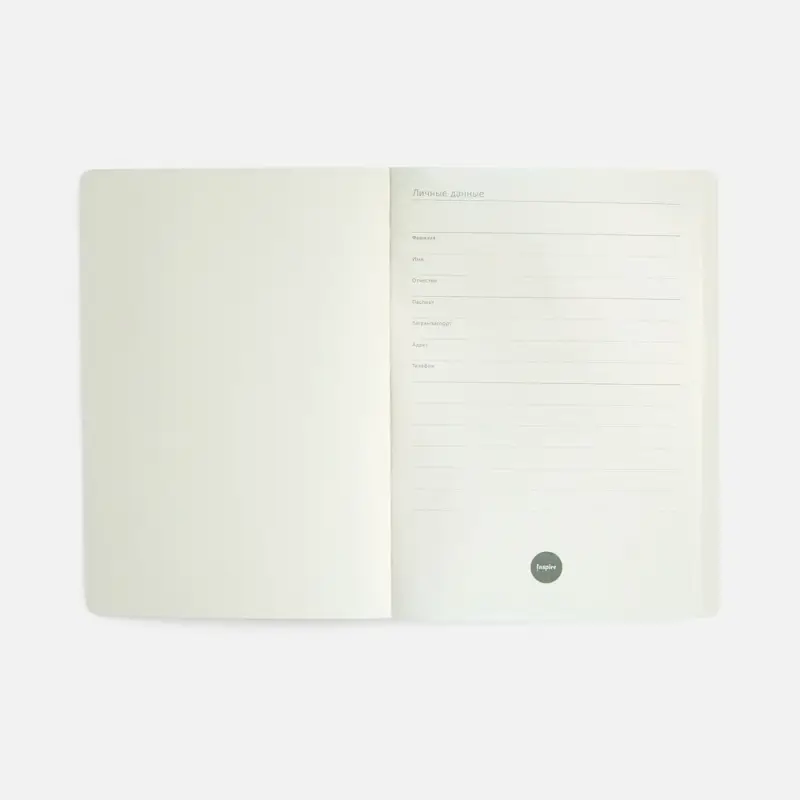 Ежедневник Vale New, недатированный, зеленый Ежедневник Vale New, недатированный, зеленый