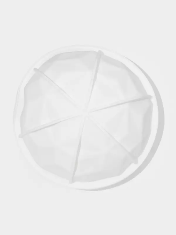 Форма для муссовых десертов и выпечки KONFINETTA &laquo;Кристалл&raquo;, силикон, 19&times;9.8 см, белая