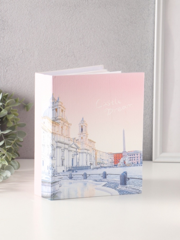 Фотоальбом на 200 фото 10х15 см Фотоальбом на 200 фото 10х15 см "Городские пейзажи" кожзам, МИКС 5х17,5х22,5 см