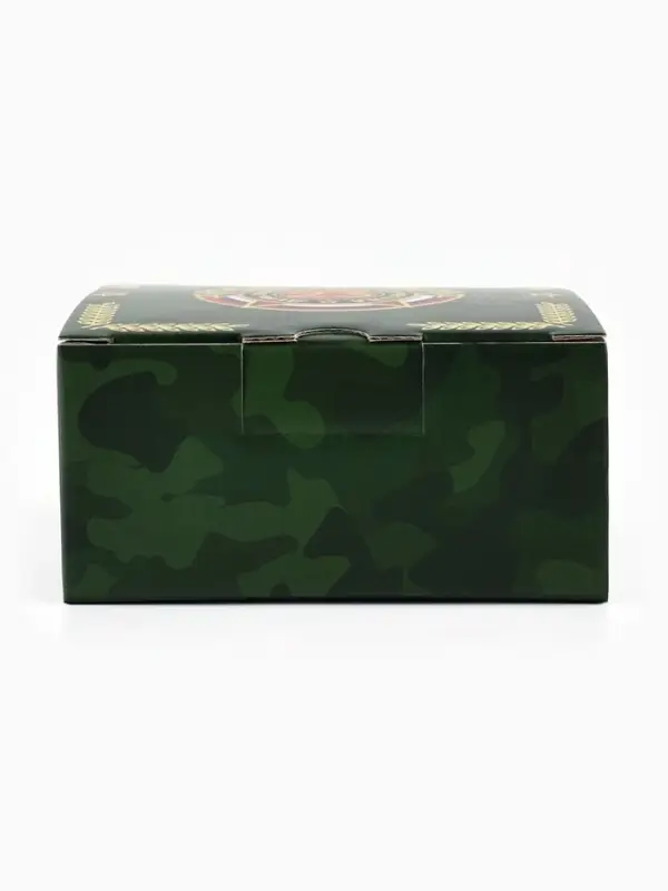 Подарочная коробка, упаковка, &laquo;С 23 февраля!&raquo;, 15&times;15&times;7 см