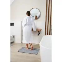 Коврик для дома SAVANNA Memory foam, 50&times;80 см, серый