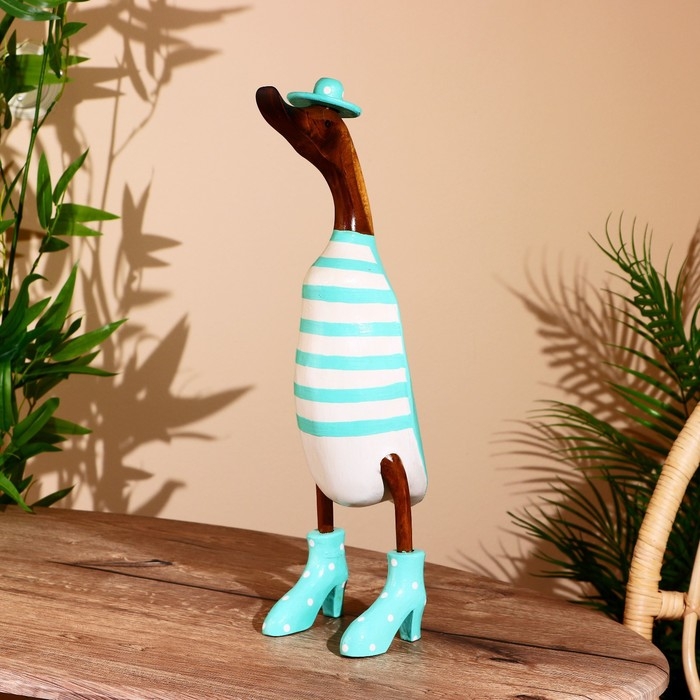 Сувенир Сувенир "Утка в мятном" дерево 45 см