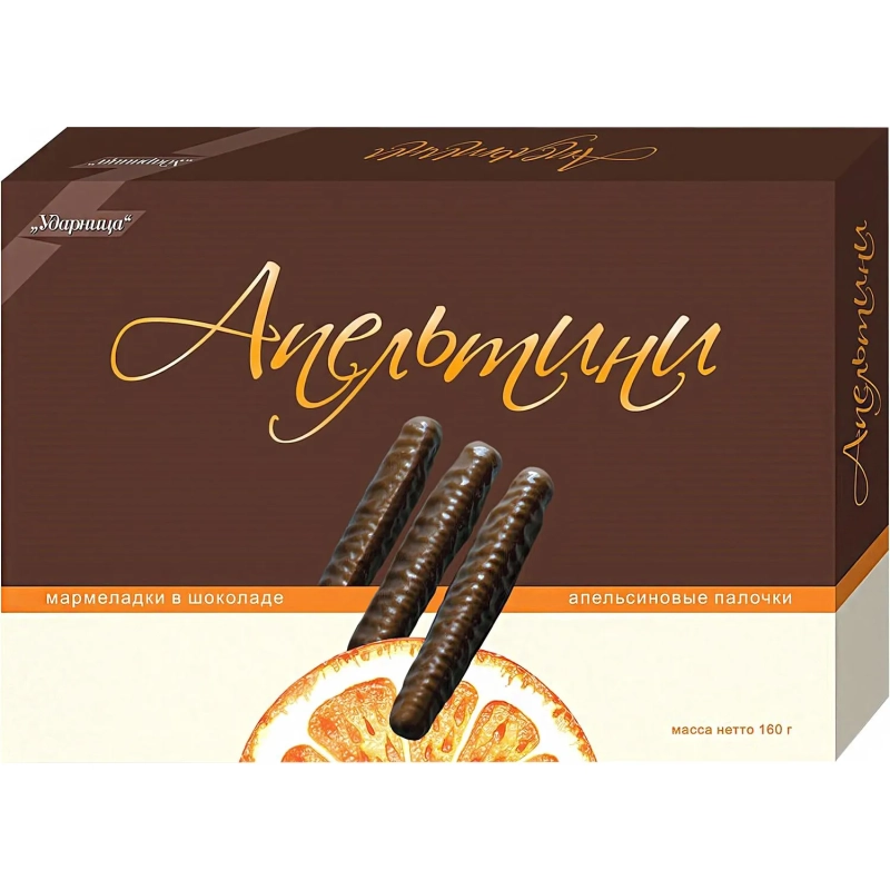 Мармелад апельсиновые палочки Апельтини, 160г