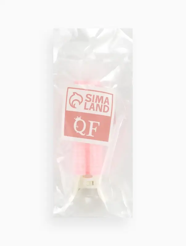 Бигуди для прикорневого объема, с зажимом, 2&times;1 см, 10.7 см, розовое