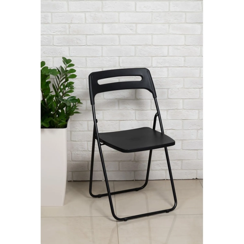 Стул XPP_Комус Мебель раскладной Folding черный