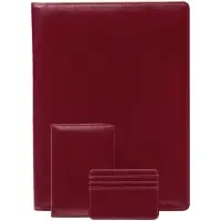 Обложка для паспорта Signature, бордовая