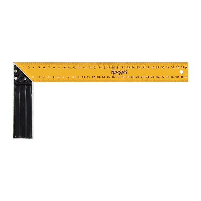Угольник металлический ТУНДРА ВДОМ, 350 мм Угольник металлический ТУНДРА ВДОМ, 350 мм