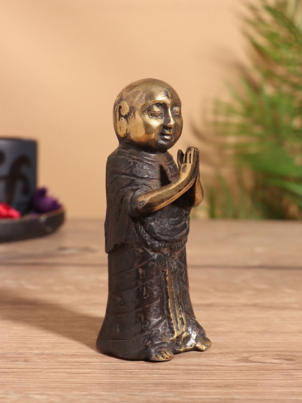 Сувенир бронза Сувенир бронза "Монах" 6х6х12 см