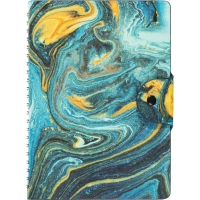 Ежедневник недатированный Fluid Attache Selection бирюз 140х200 мм,192с