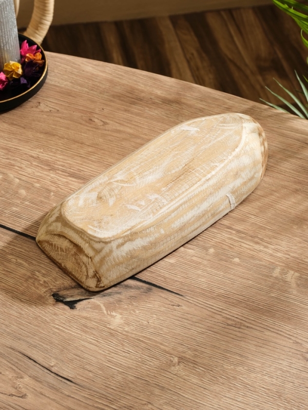 Менажница  Менажница "Лодочка"  дерево Джати, 30х13х5 см, цв. коричневый