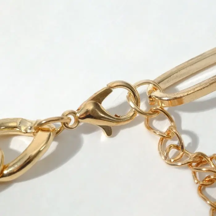 Кулон «Цепь» мишка шахматный, цвет чёрно-белый в золоте, 42 см Кулон «Цепь» мишка шахматный, цвет чёрно-белый в золоте, 42 см