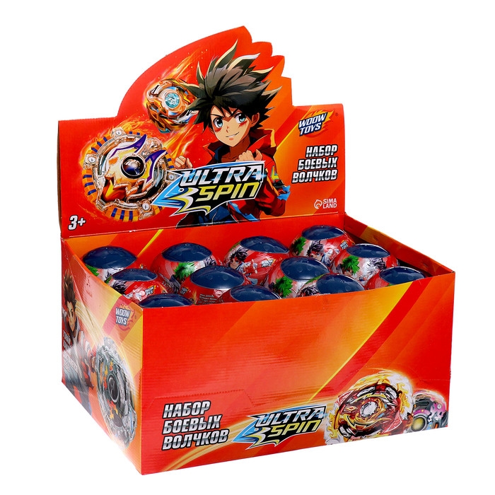 Боевой волчок в шаре ULTRA SPIN, с устройством для запуска Боевой волчок в шаре ULTRA SPIN, с устройством для запуска