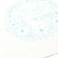 Вышивка гладью 20х20 см "Вдохновение природы"