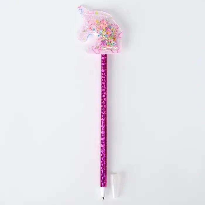 Ручка «Единорог», синие чернила, МИКС Ручка «Единорог», синие чернила, МИКС