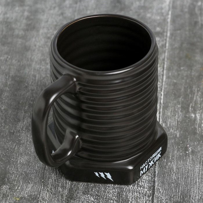 Кружка-болт «Настоящий мужик»,400 мл Кружка-болт «Настоящий мужик»,400 мл