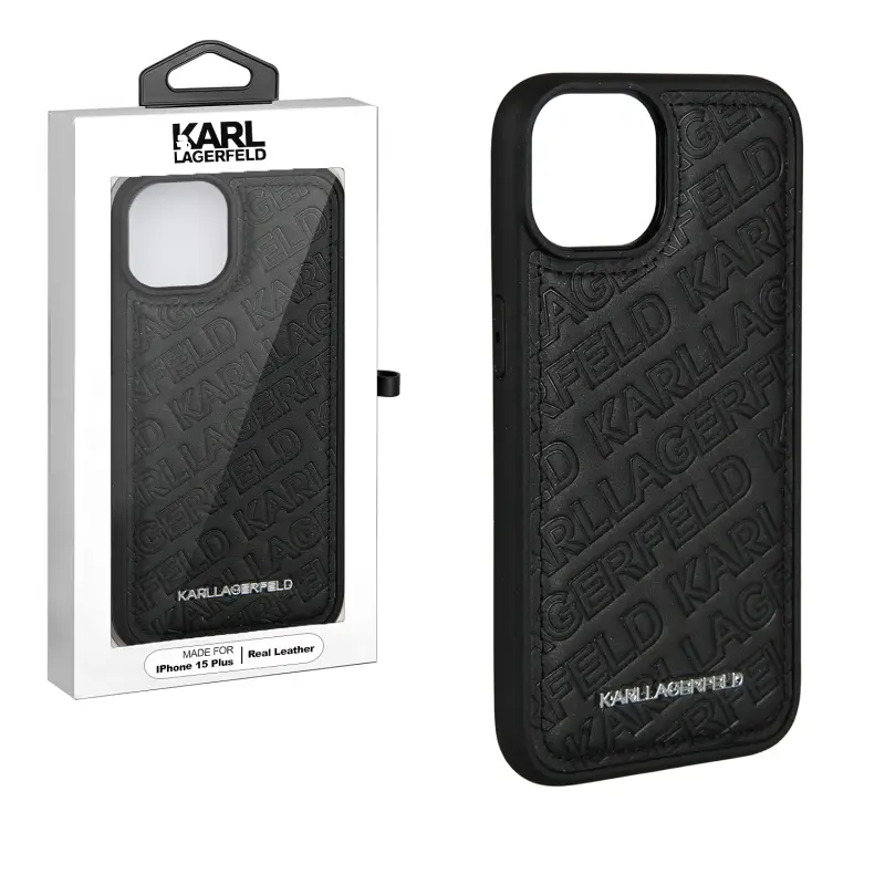 Чехол iPh 15 Plus KARL LAGERFELD PQKPM