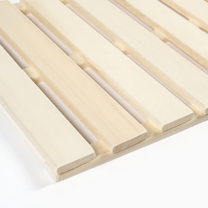 Решетка для пола из липы, 100х50х3 см Решетка для пола из липы, 100х50х3 см