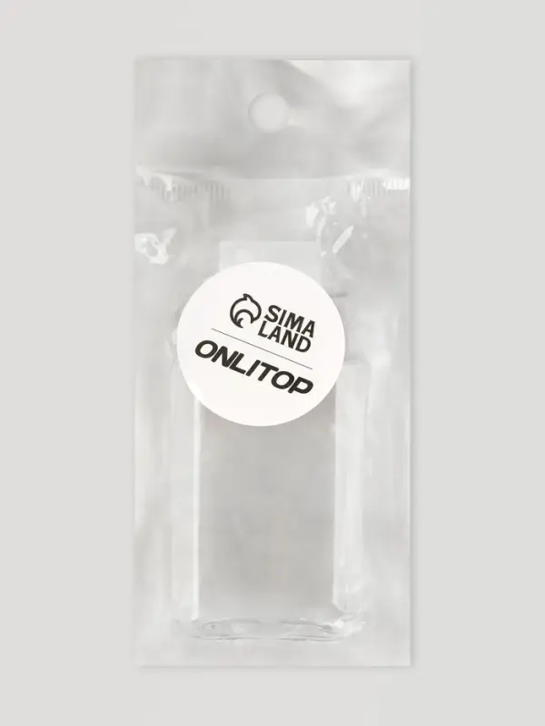 Бутылочка для хранения, 60 мл, цвет прозрачный Бутылочка для хранения, 60 мл, цвет прозрачный