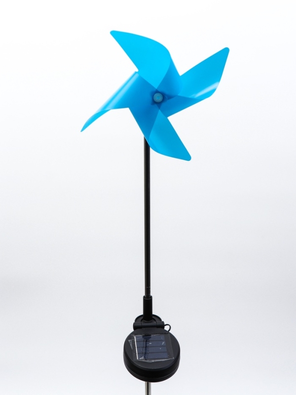 Штекер с подсветкой  Штекер с подсветкой "Ветерок" синий, 19х70см