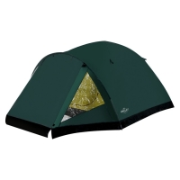 Палатка туристическая 3-местная maclay PEAK 3, 345×210×130 см, трекинговая, двухслойная, с тамбуром, зелёная