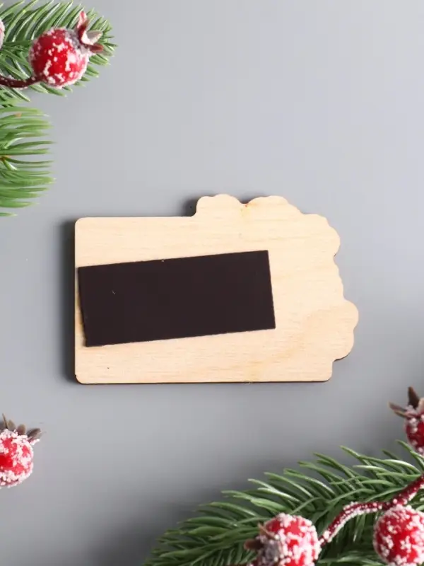 Магнит новогодний 2026 «Денег больших и маленьких», размер магнита 5×7.5 см