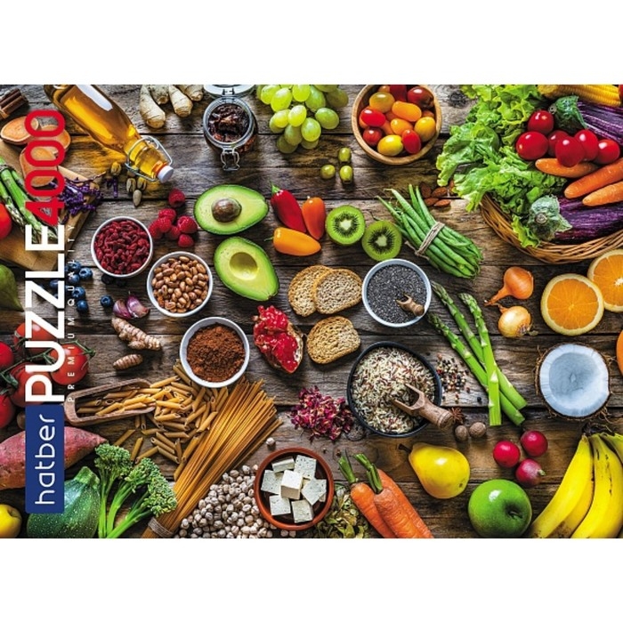 Пазл «Вкусное ассорти», 4000 элементов Пазл «Вкусное ассорти», 4000 элементов
