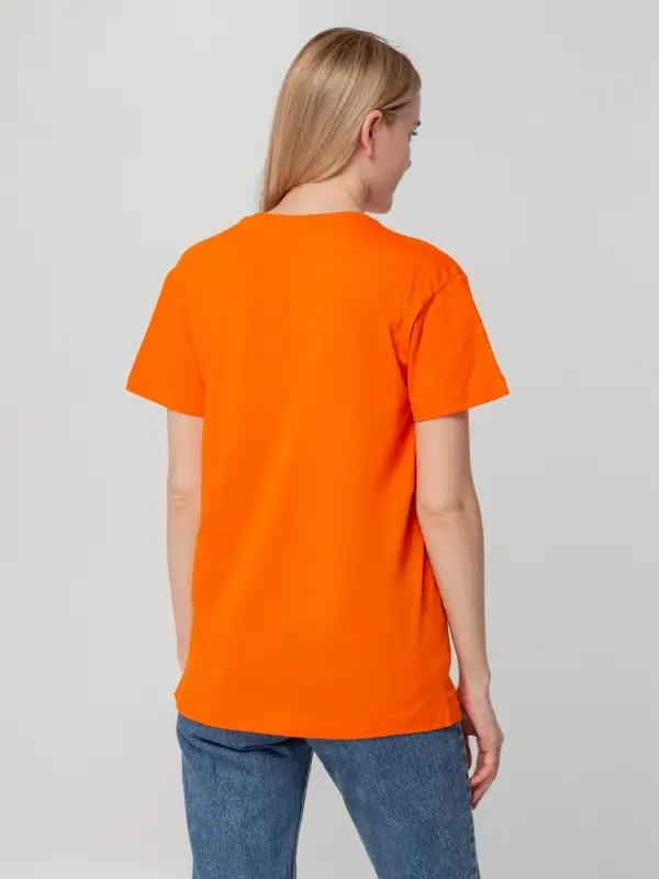 Футболка унисекс T-bolka 140, оранжевая, размер S Футболка унисекс T-bolka 140, оранжевая, размер S