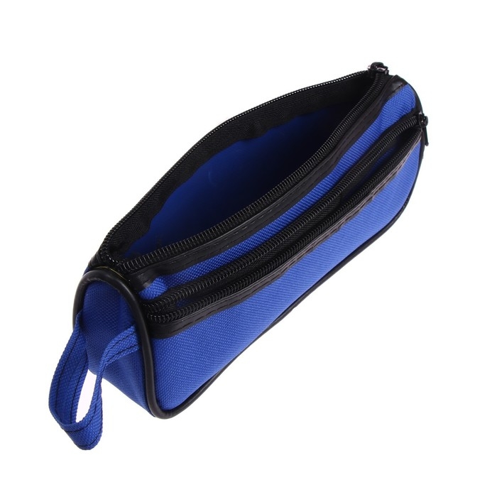 Пенал школьный на молнии Calligrata Пенал школьный на молнии Calligrata "Классика", 2 отделения, МИКС