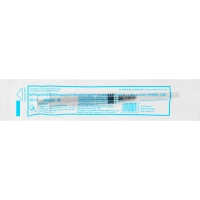 Шприц 3-комп. однораз. 3мл LS 22G(0,7x38) над. 100шт/уп Джинлонг