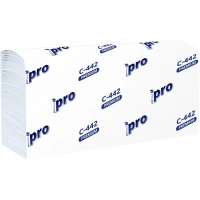 Полотенца бумажные Z слож PROtissue 2сл 200л 21пач/уп С442