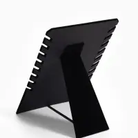 Подставка под кулоны и цепочки QF, 8 мест, 19.5&times;2&times;28.8 см, чёрная