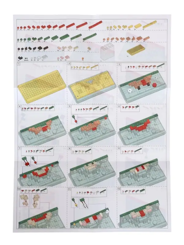 UNICON Конструктор "Mini Blocks", 398 деталей, олененок