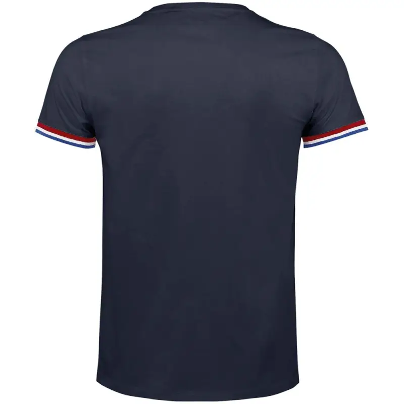 Футболка мужская Rainbow Men, темно-синяя с ярко-синим, размер S Футболка мужская Rainbow Men, темно-синяя с ярко-синим, размер S