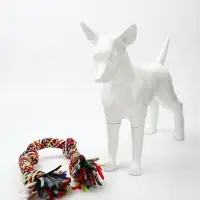 Игрушка для больших собак канатная &laquo;4 узла&raquo;, до 70 см, до 300 г