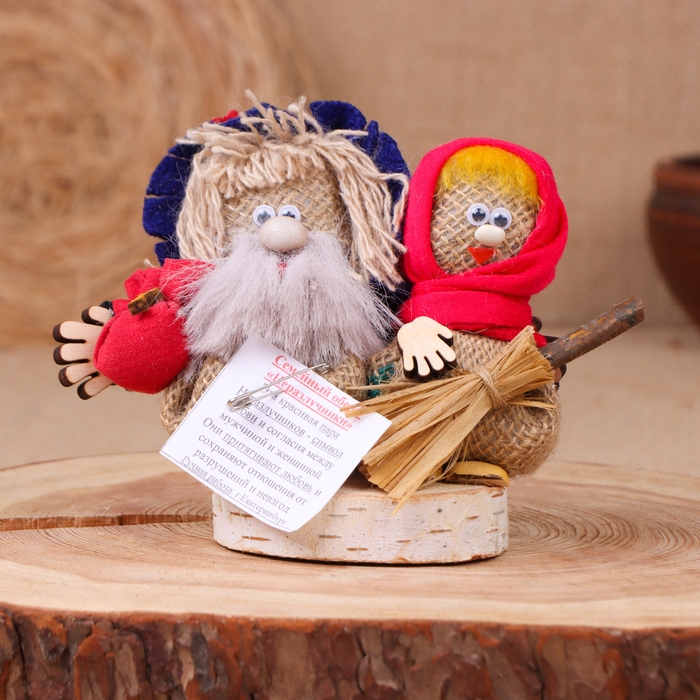 Оберег «Неразлучники», семейный, микс Оберег «Неразлучники», семейный, микс