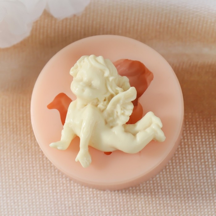 Молд силикон Молд силикон "Ангелочек" №2 3,2х3х0,8 см