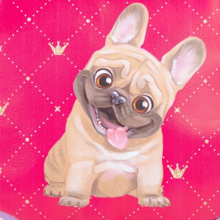 Сумка детская «Собачка» из эко-кожи, на ремешке, 17х12х5 см