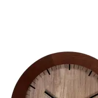 Часы настенные интерьерные, деревянные, квадратные, 30 см, плавный ход, цвет венге