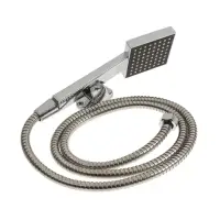 Смеситель для ванны ZEIN Z2245, короткий излив, картридж 35 мм, с душевым набором, хром