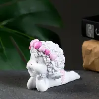 Фигура &laquo;Ангел лежит личико на ручках&raquo; 8&times;5.5&times;6.5 см