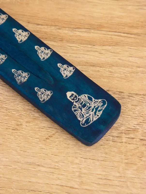 Подставка под благовония  Подставка под благовония "Будда" дерево 25,5 см, МИКС